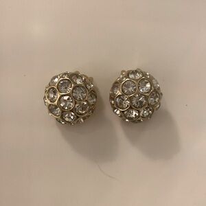 Vintage 1980s Dior clip on earrings
